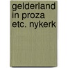 Gelderland in proza etc. nykerk door Doorn