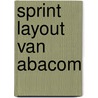 Sprint layout van Abacom by J. Verstraten