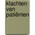 Klachten van patiënten