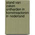 Stand van zaken ontharden in korrelreactoren in Nederland