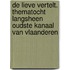 De Lieve vertelt. Thematocht langsheen oudste kanaal van Vlaanderen