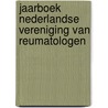 Jaarboek Nederlandse Vereniging van reumatologen door Onbekend