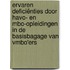 Ervaren deficiënties door havo- en mbo-opleidingen in de basisbagage van vmbo'ers