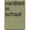 Variëteit in schaal door Onderwijsraad