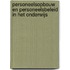 Personeelsopbouw en personeelsbeleid in het onderwijs