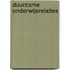 Duurzame onderwijsrelaties