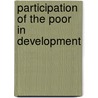 Participation of the poor in development door Onbekend