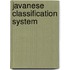 Javanese classification system
