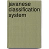 Javanese classification system door Tsuyoshi Miyazaki