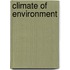 Climate of environment