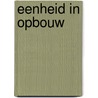 Eenheid in opbouw door Klaus Hemmerle