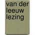 Van der Leeuw lezing