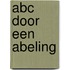 Abc door een abeling