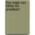 Tiyo soga van faffer tot predikant