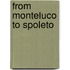 From monteluco to spoleto