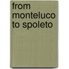 From monteluco to spoleto door Lewitt