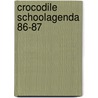 Crocodile schoolagenda 86-87 door Wiggers