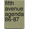 Fifth avenue agenda 86-87 by Wiggers