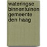 Wateringse Binnentuinen Gemeente Den Haag
