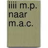 IIII M.P. naar M.A.C. door J.A. Waasdorp