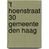 't Hoenstraat 30 Gemeente Den Haag