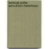 Leerboek politie aanv.dl.kon.marechaus. by Stapel