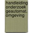 Handleiding onderzoek geautomat. omgeving
