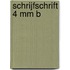 Schrijfschrift 4 mm B