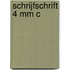 Schrijfschrift 4 mm C