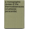A monographic review of the Thermosbaenacea (Crustacea: Peracarida) by H.P. Wagner