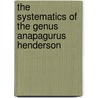 The systematics of the genus Anapagurus Henderson door J. Garcia-Gomez