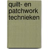 Quilt- en patchwork technieken door K. Guerrier