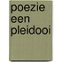 Poezie een pleidooi