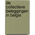 De collectieve beleggingen in Belgie