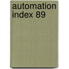 Automation index 89 door Lange