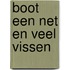 Boot een net en veel vissen