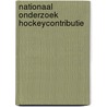 Nationaal onderzoek Hockeycontributie door P. Poldervaart