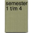 semester 1 t/m 4