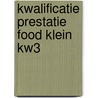 Kwalificatie prestatie food klein kw3 door Dominicus