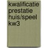 Kwalificatie prestatie huis/speel kw3