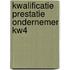 Kwalificatie prestatie ondernemer kw4