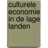 Culturele economie in de lage landen door F. van Puffelen