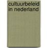 Cultuurbeleid in Nederland door Ministerie van onderwijs, cultuur en wetenschappen