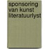 Sponsoring van kunst literatuurlyst