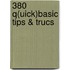 380 Q(uick)BASIC tips & trucs