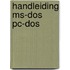 Handleiding ms-dos pc-dos