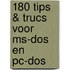 180 tips & trucs voor ms-dos en pc-dos