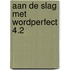 Aan de slag met wordperfect 4.2