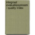 Integraal evaluatiesysteem / Quality index
