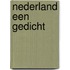 Nederland een gedicht